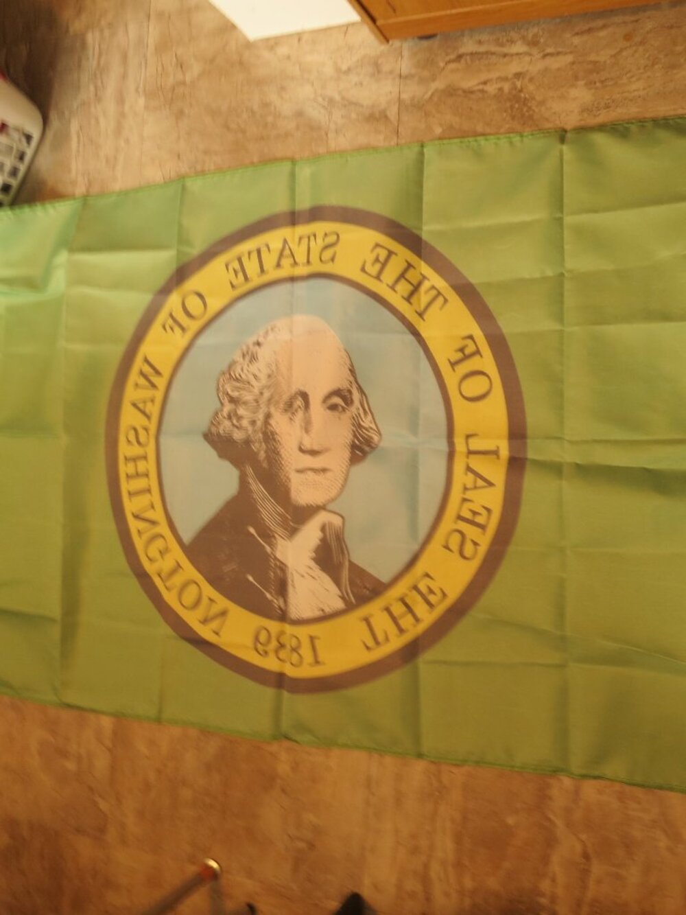 Anley Fly Breeze 34 x 58 in Washington State Flag